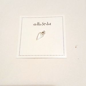 Stella & Dot silver  ❤️ charm